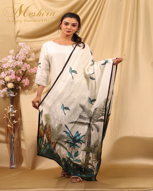 Tropical Grace in Ivory