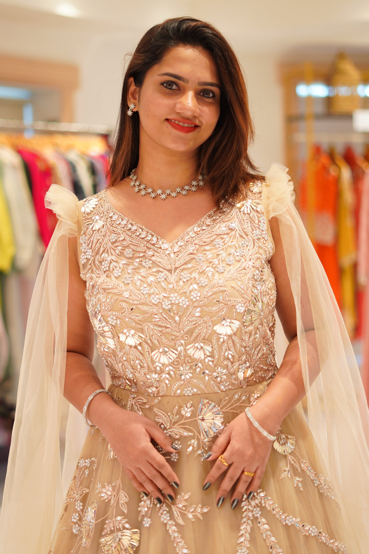 Beautiful Beige Gown