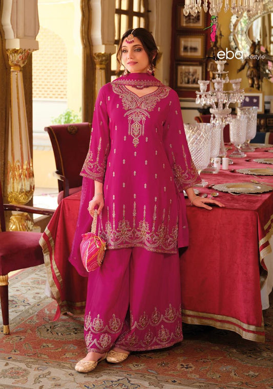 Pink Traditional Sharara Suit